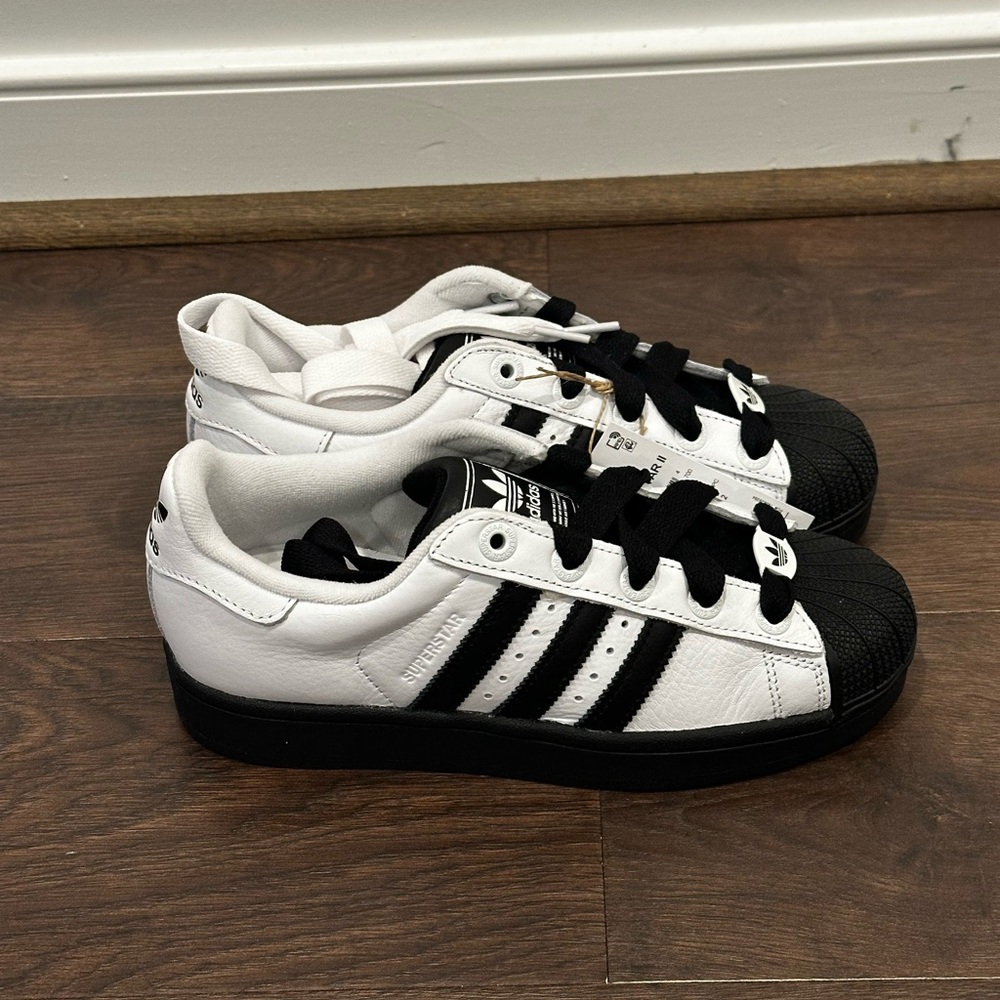 Adidas Superstar II Core Black/Cloud White Unisex Shoes